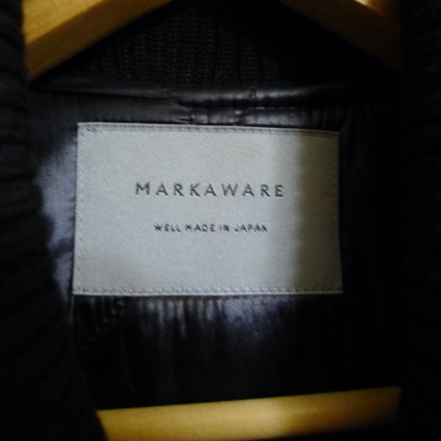 MARKAWEAR(マーカウェア)のMARKAWARE × AMERICAN RAG CIEレザーアワードジャケット メンズのジャケット/アウター(レザージャケット)の商品写真