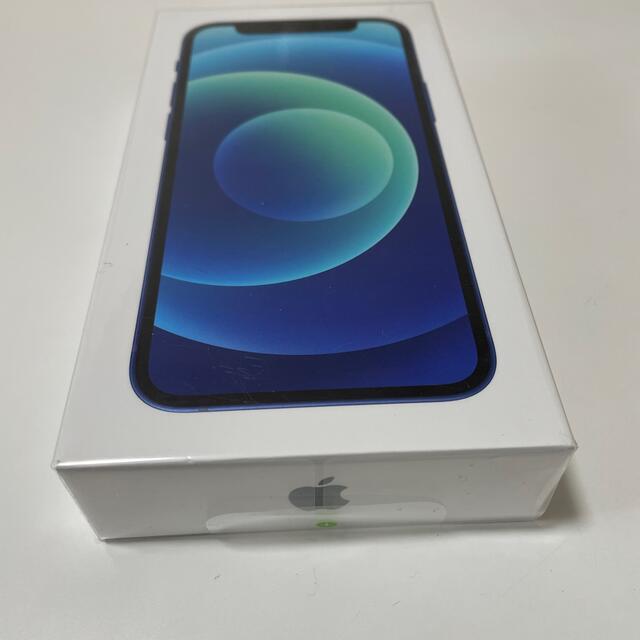 未開封 Apple iPhone12mini 64GB ブルーSIMフリー-