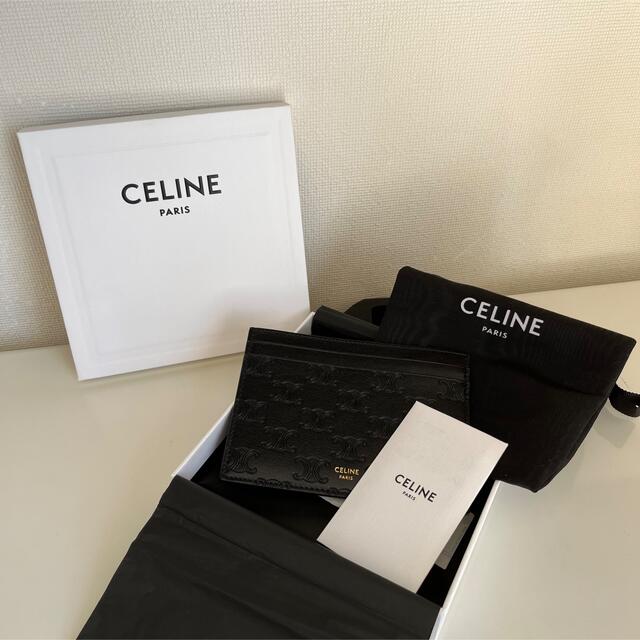 celine(セリーヌ)の【※専用】新品未使用　セリーヌ　CELINE カードケース レディースのファッション小物(名刺入れ/定期入れ)の商品写真