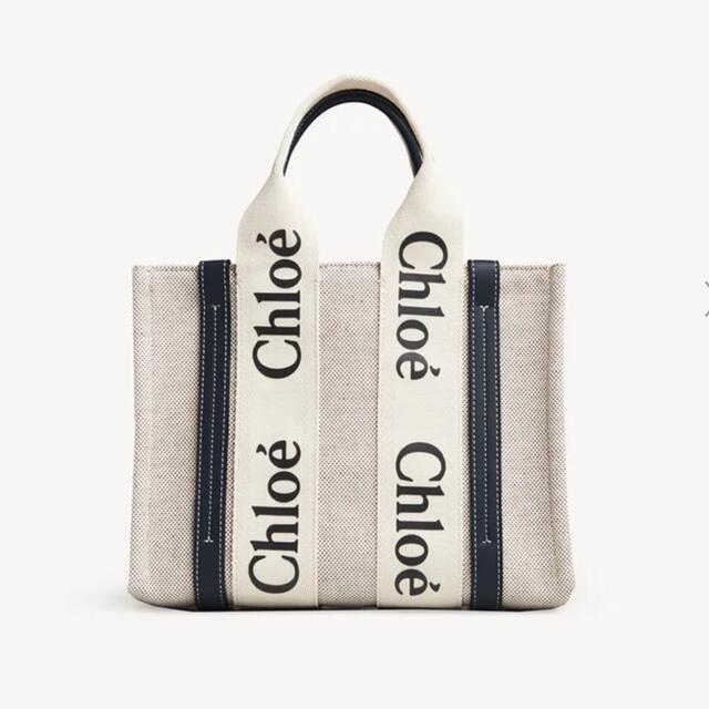 Chloé woodyスモールトートバッグ クロエ-