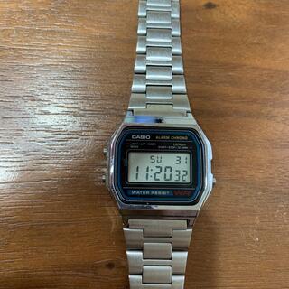 カシオ(CASIO)のCASIO A158W チープカシオ時計(腕時計(デジタル))