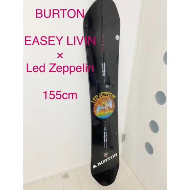 BURTON(バートン)のBURTON EASY LIVIN × Led Zeppelin 155cm スポーツ/アウトドアのスノーボード(ボード)の商品写真