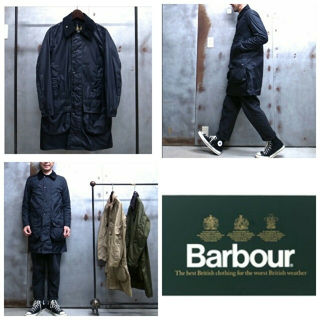 超美品/入手困難/史上最高傑作Barbour BORDER SL NYLON