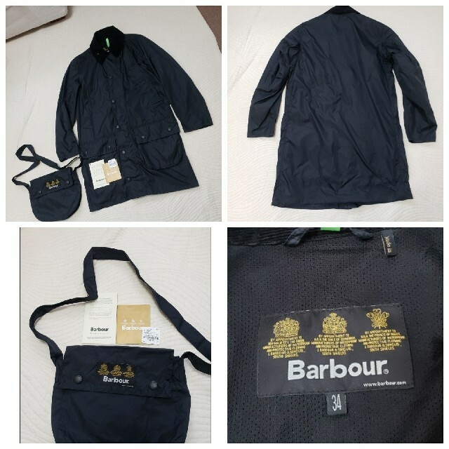 超美品/入手困難/史上最高傑作Barbour BORDER SL NYLON