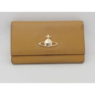 ヴィヴィアンウエストウッド(Vivienne Westwood)のヴィヴィアンウエストウッド オーブ レザー ブラウン 2つ折り財布(財布)