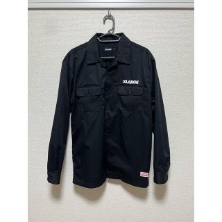 エクストララージ(XLARGE)の【年内まで値下げ】XLARGE  長袖OGワークシャツ　黒(シャツ)