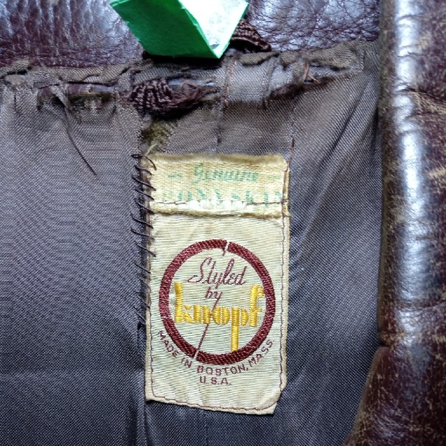 ロカビリー　1950年代　レザージャケット メンズのジャケット/アウター(レザージャケット)の商品写真