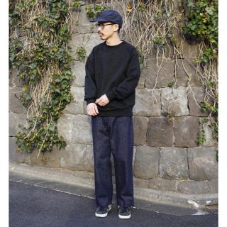 ワンエルディーケーセレクト(1LDK SELECT)のNO TUCK WIDE DENIM PANTS[INDIGO](デニム/ジーンズ)