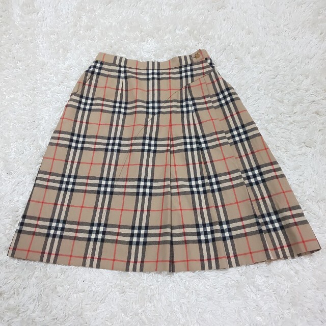 BURBERRY - 【極希少】80-90s Burberrys ウールプリーツスカート BURBERRY - 【極希少】80-90s Burberrys ウールプリーツスカート