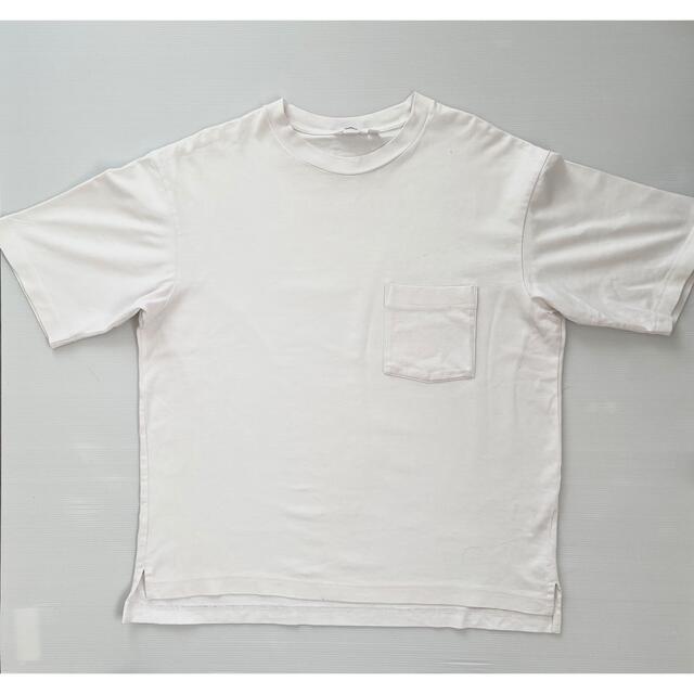 UNIQLO(ユニクロ)のUNIQLO オーバーサイズクルーネックTシャツ (半袖) メンズのトップス(Tシャツ/カットソー(半袖/袖なし))の商品写真