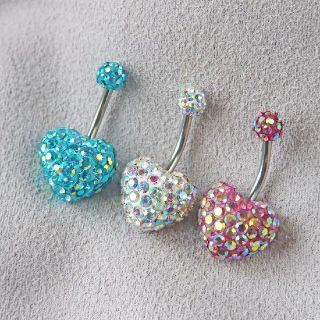 1320★ボディピアス へそピアス 臍ピアス 14ゲージ(ピアス)