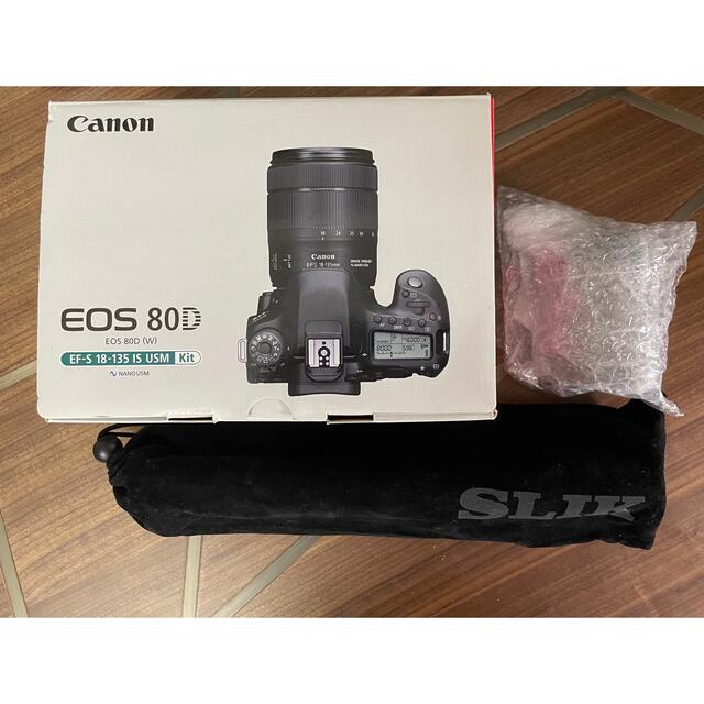 Canon EOS 80Dレンズキッド、望遠レンズ、三脚