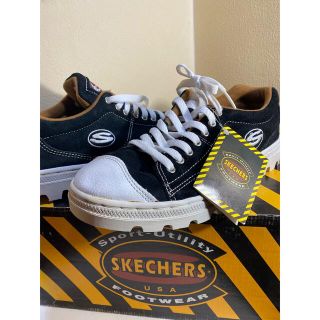 スケッチャーズ(SKECHERS)のold スケッチャーズ　スニーカー　26センチ　黒(スニーカー)