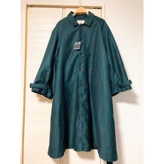 コモリ(COMOLI)の【21AW】outil MANTEAU UZES  BLACK INDIGO 1(ステンカラーコート)