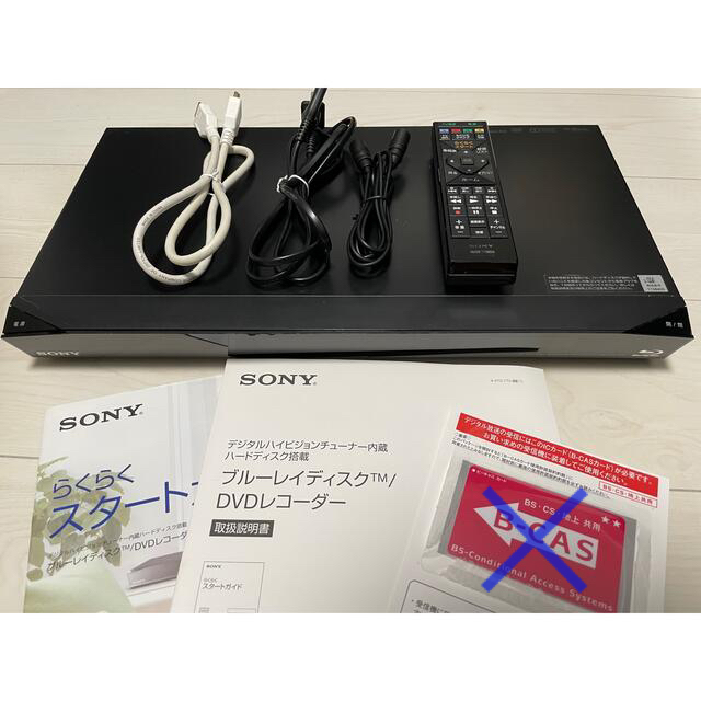 SONY(ソニー)のSONY ブルーレイレコーダー BDZ-EW1100  スマホ/家電/カメラのテレビ/映像機器(ブルーレイレコーダー)の商品写真