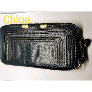 クロエ(Chloe)のChloe クロエ マーシー ラウンドファスナー 長財布(財布)