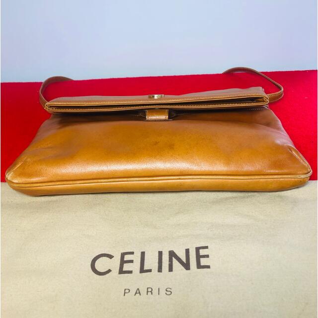 celine - 【美品】☆CELINE Vintage カーフレザー ゴールド金具 