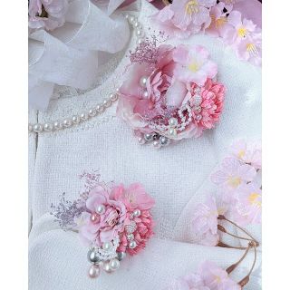 小春日和🌸コサージュ親子🌸入園式🌸入学式🌸卒園式🌸卒業式🌸440(コサージュ/ブローチ)