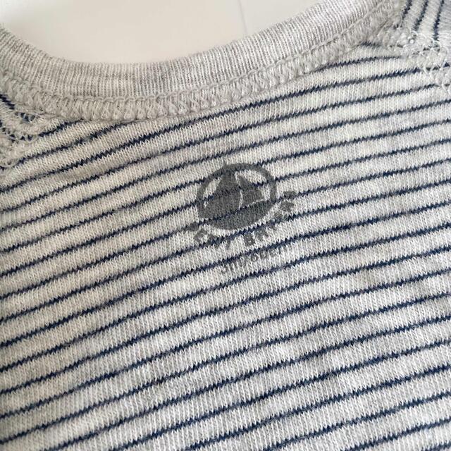 PETIT BATEAU(プチバトー)の値下げ中＊新生児 肌着 ロンパース プチバトー キッズ/ベビー/マタニティのベビー服(~85cm)(肌着/下着)の商品写真