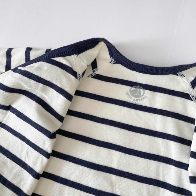 PETIT BATEAU(プチバトー)の値下げ中＊新生児 肌着 ロンパース プチバトー キッズ/ベビー/マタニティのベビー服(~85cm)(肌着/下着)の商品写真