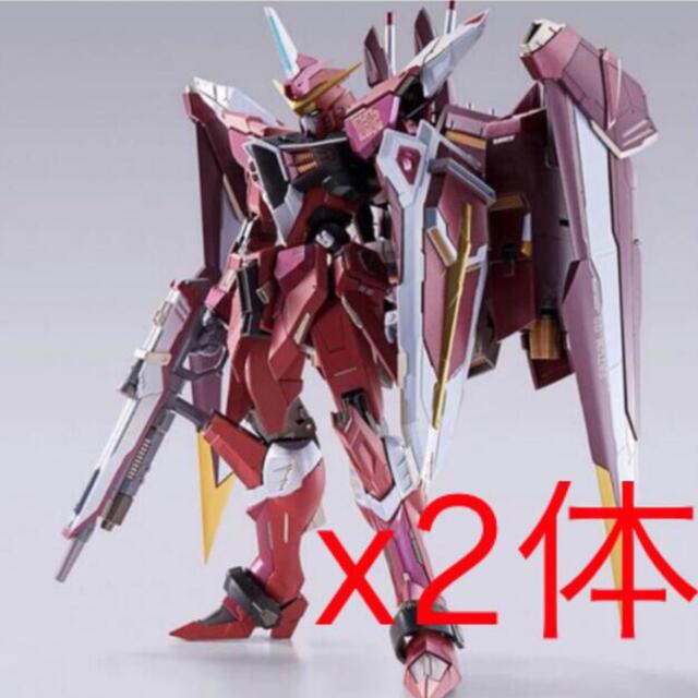 新品未開封 METAL BUILD ジャスティスガンダム ２個セットフィギュア