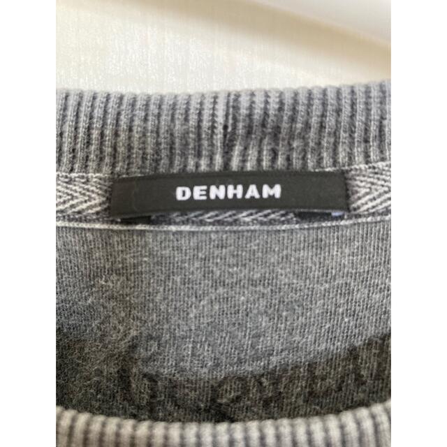 DENHAM(デンハム)のDENHAM デンハム グレー スウェット トレーナー メンズのトップス(スウェット)の商品写真