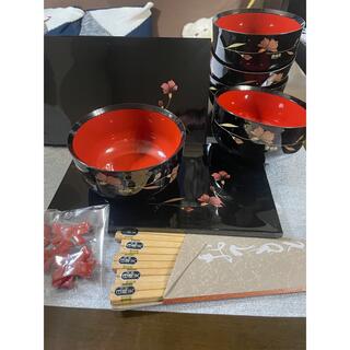 ユミカツラ(YUMI KATSURA)のお値下げ❣️ 桂由美　 汁椀  お椀　丼鉢　お箸　箸置きセット(食器)
