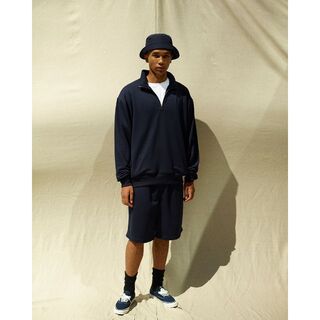 ワンエルディーケーセレクト(1LDK SELECT)の3%クーポン本日まで DAIWA PIER39 Tech Half Zip (スウェット)