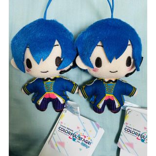 プロセカ モアプラスマスコット ぬいぐるみ KAITO 2個(キャラクターグッズ)