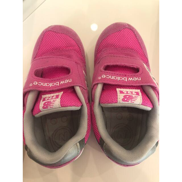 New Balance(ニューバランス)のmaakoさん専用ニューバランス　996 ピンク　16.5 キッズシューズ キッズ/ベビー/マタニティのキッズ靴/シューズ(15cm~)(スニーカー)の商品写真