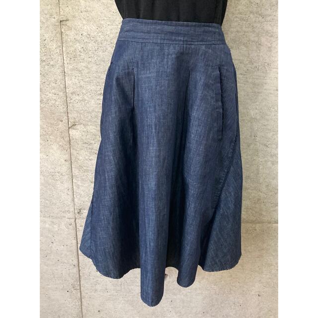 specialプライス♡ フレアデニムスカート レディースのスカート(ひざ丈スカート)の商品写真