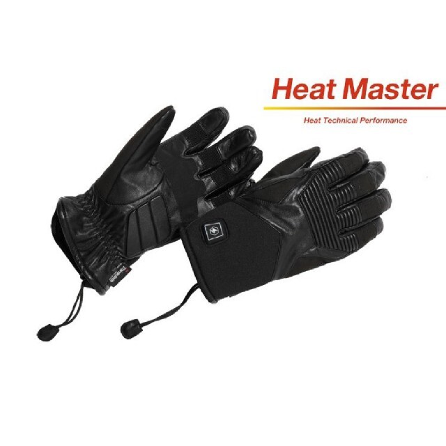 約16アンペアサイズs【Heat Master】【専用】12V ヒートレザーグローブ TYPE-2