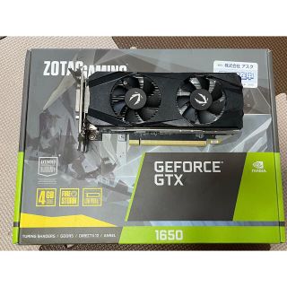 ZOTAC GeForce GTX1650 4GB GDDR5 LP(PCパーツ)