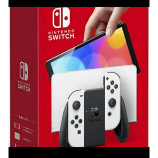 ニンテンドースイッチ(Nintendo Switch)の任天堂Switch 有機elモデル(ホワイト)(家庭用ゲーム機本体)