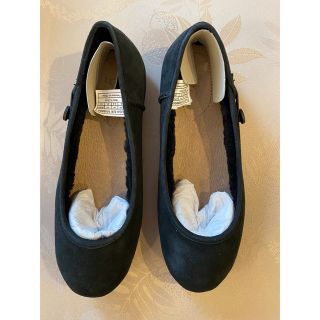 アグ(UGG)のUGG EITAN Black / エイタン 黒  フラットシューズ　新品(バレエシューズ)