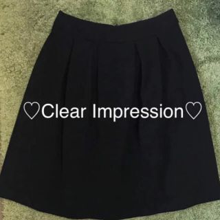 クリアインプレッション(CLEAR IMPRESSION)のクリアインプレッション　フレアスカート(ひざ丈スカート)