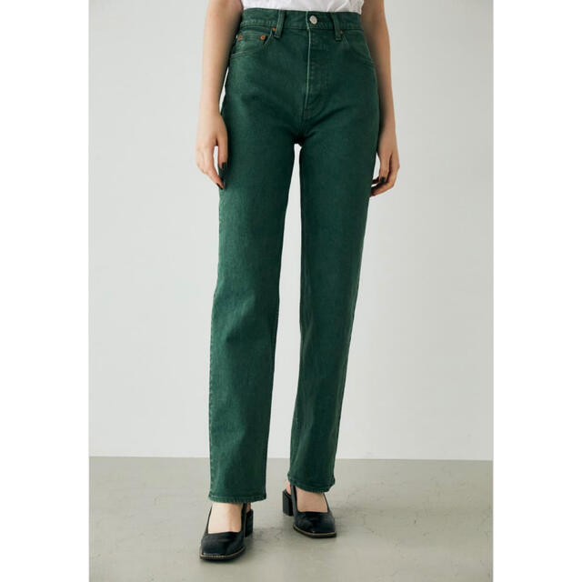 moussy(マウジー)のmoussy PLAIN JEANS COLOR STRAIGHT レディースのパンツ(デニム/ジーンズ)の商品写真