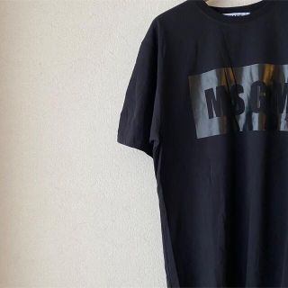 MSGM - 早割!【MSGM】ボックスロゴ Tシャツ 黒 Sの通販 by Goodness ...