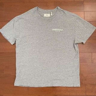 フィアオブゴッド(FEAR OF GOD)のFear Of God Essentials ロゴ T-Shirt M グレー(Tシャツ/カットソー(半袖/袖なし))