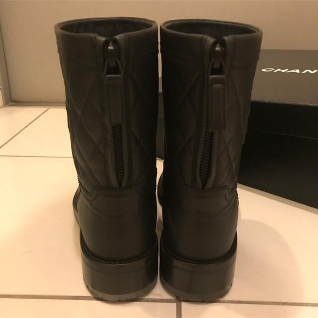 SALE/10%OFF CHANEL - CHANEL シャネル マトラッセ ショート ブーツ