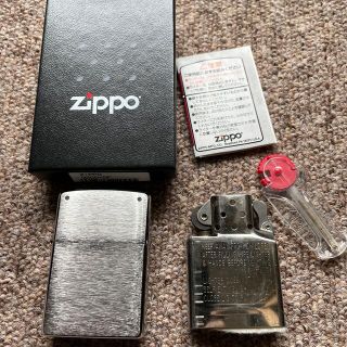 ジッポー(ZIPPO)のZIPPO 無地ライター インサイドユニット、石付き(タバコグッズ)