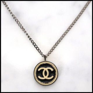 シャネル(CHANEL)の✴︎希少ヴィンテージ✴︎シャネル ラウンド ココマーク ネックレス シルバー(ネックレス)