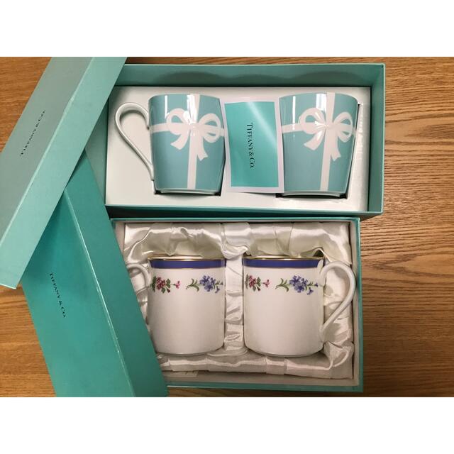 Tiffany マグカップ リボン