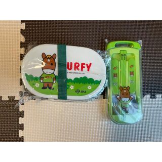ＪＲＡグッズ　弁当箱(フードキーパー)＆箸フォークスプーントリオセット(弁当用品)