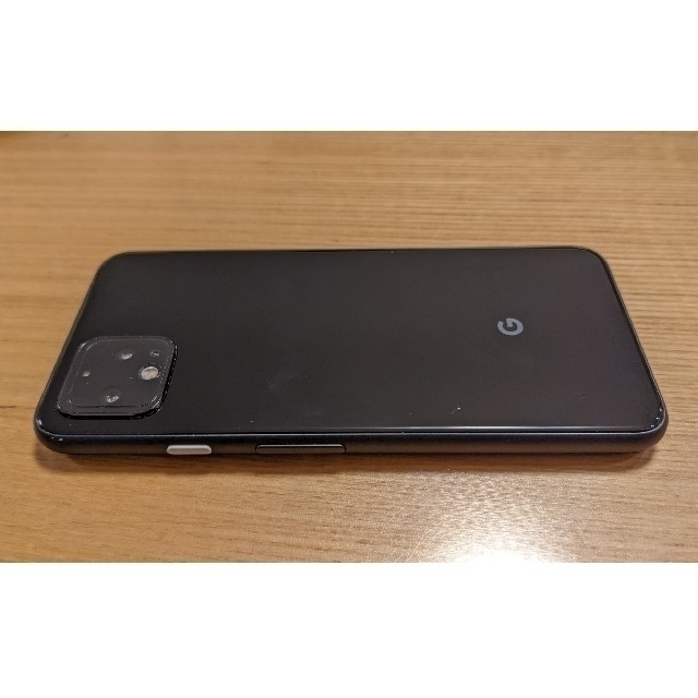 Google Pixel(グーグルピクセル)の【値下げ中】Google Pixel4  64GB Just Black中古美品 スマホ/家電/カメラのスマートフォン/携帯電話(スマートフォン本体)の商品写真