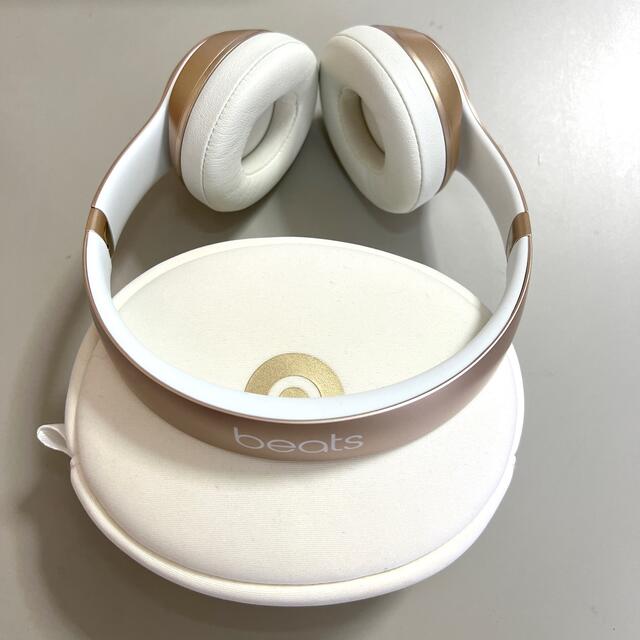 Beats by Dr Dre(ビーツバイドクタードレ)のBeats by Dr Dre SOLO2 WIRELESS GOLD スマホ/家電/カメラのオーディオ機器(ヘッドフォン/イヤフォン)の商品写真