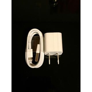 アップル(Apple)の【純正品】iPhone 充電器 USB電源アダプタ Lightningケーブル(バッテリー/充電器)