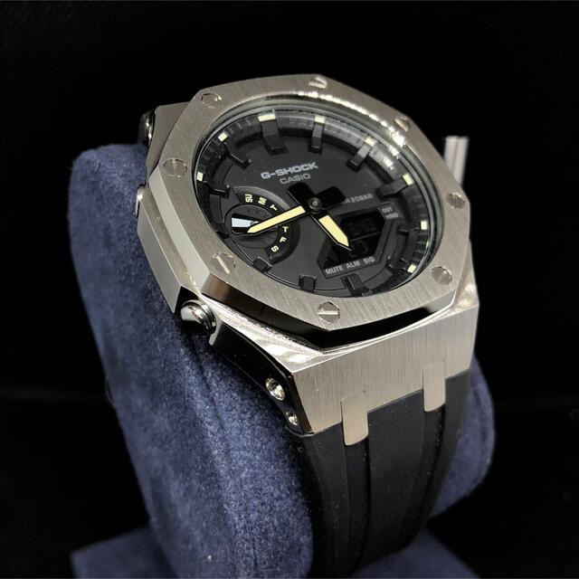 G-SHOCK GA2100 カシオーク ブラックベルトカスタム