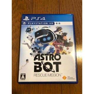 プレイステーションヴィーアール(PlayStation VR)のASTRO BOT：RESCUE MISSION PS4 美品　欠品なし(家庭用ゲームソフト)