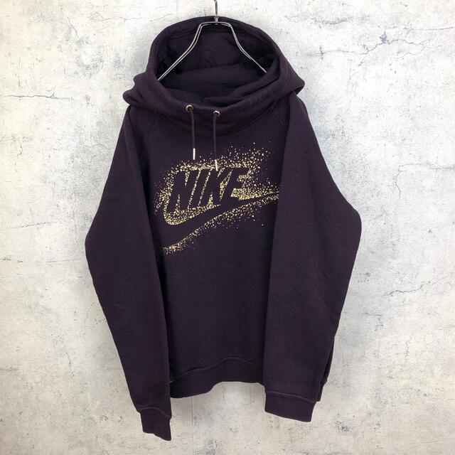 美品☆　NIKE　ハイネック　パーカー　S